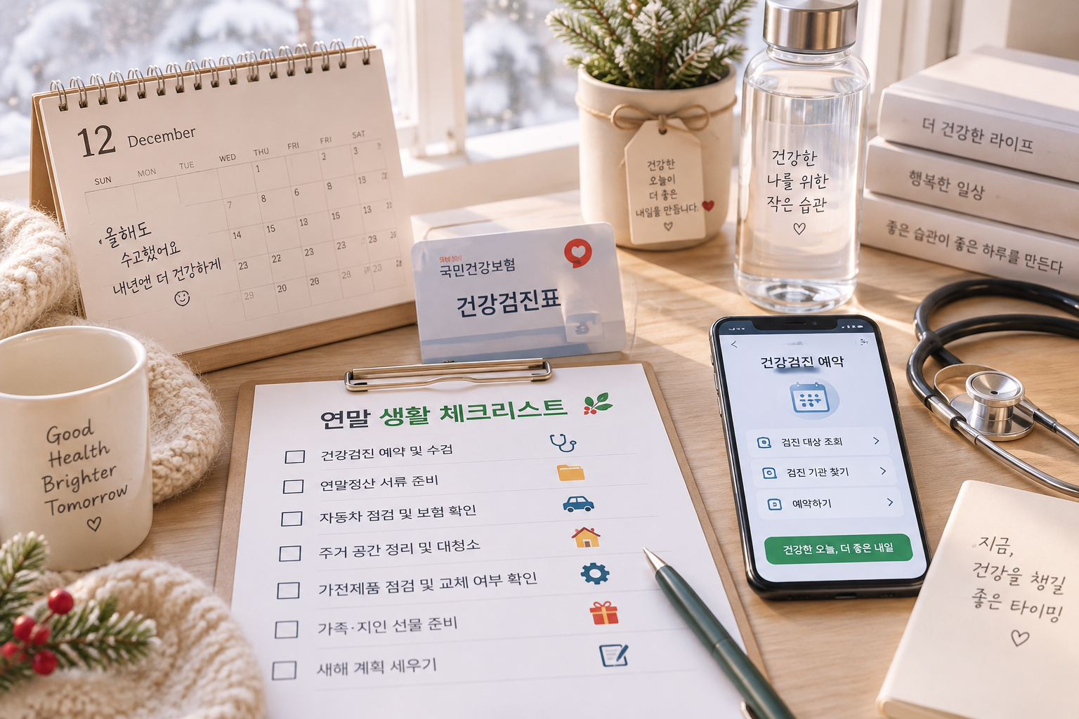미뤄둔 건강검진부터 확인하기