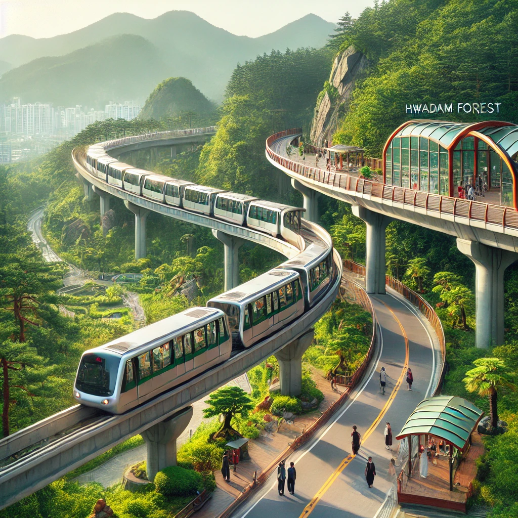 2025년 화담숲 사전 예약하기 모노레일 예약