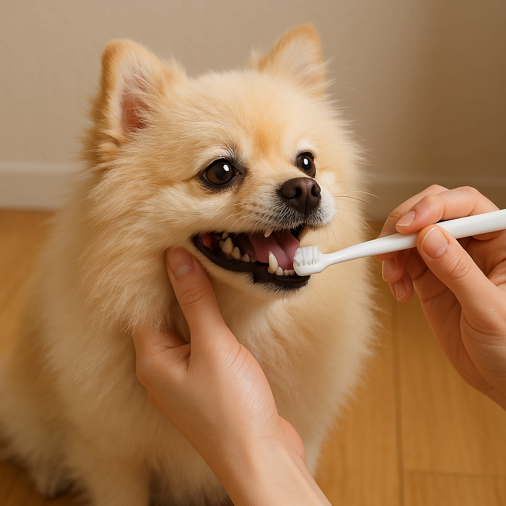 치아와 호흡기 건강도 중요한 포메라니안