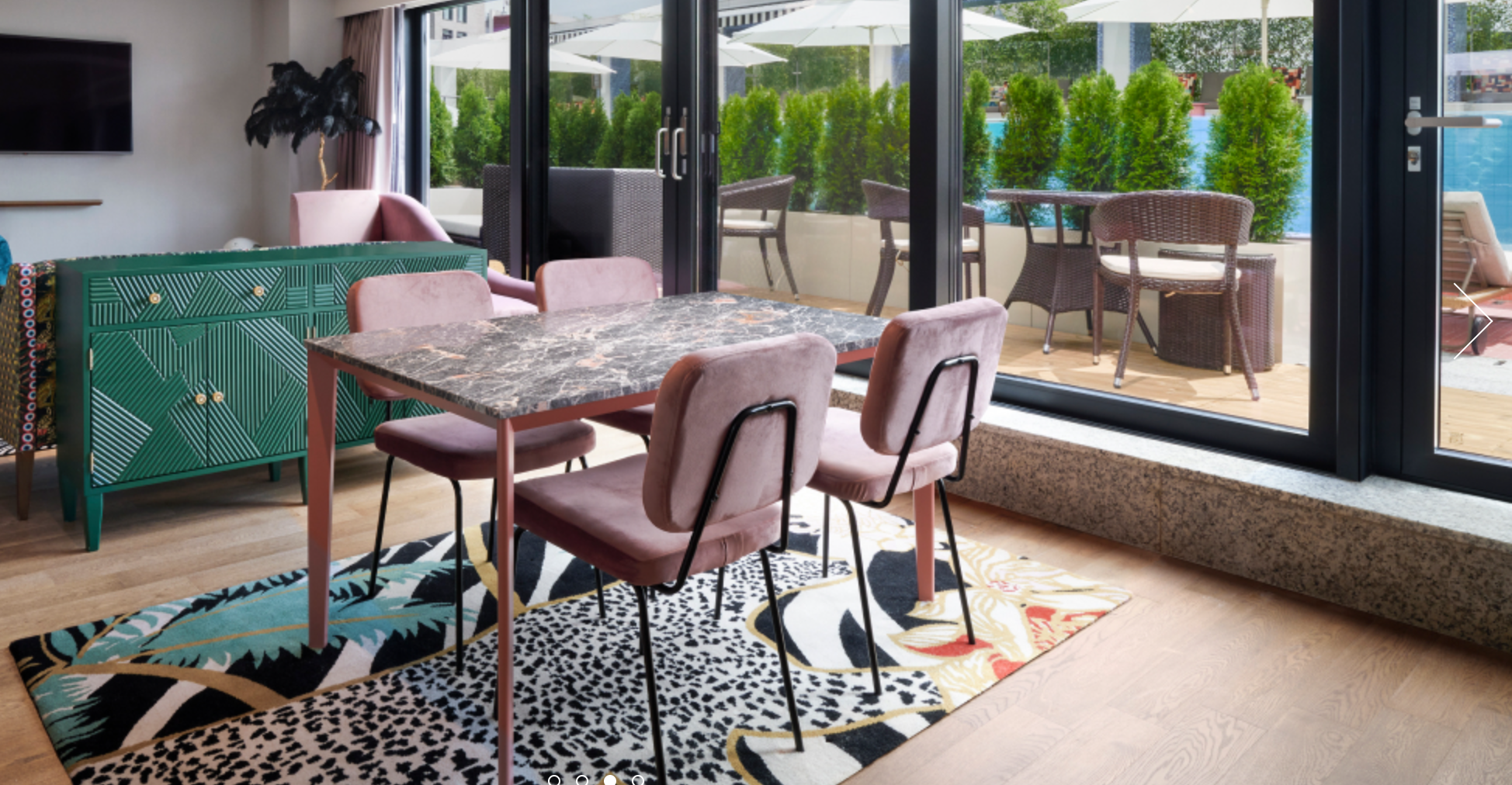 몬드리안 서울 이태원 호텔 실내숙소 모습