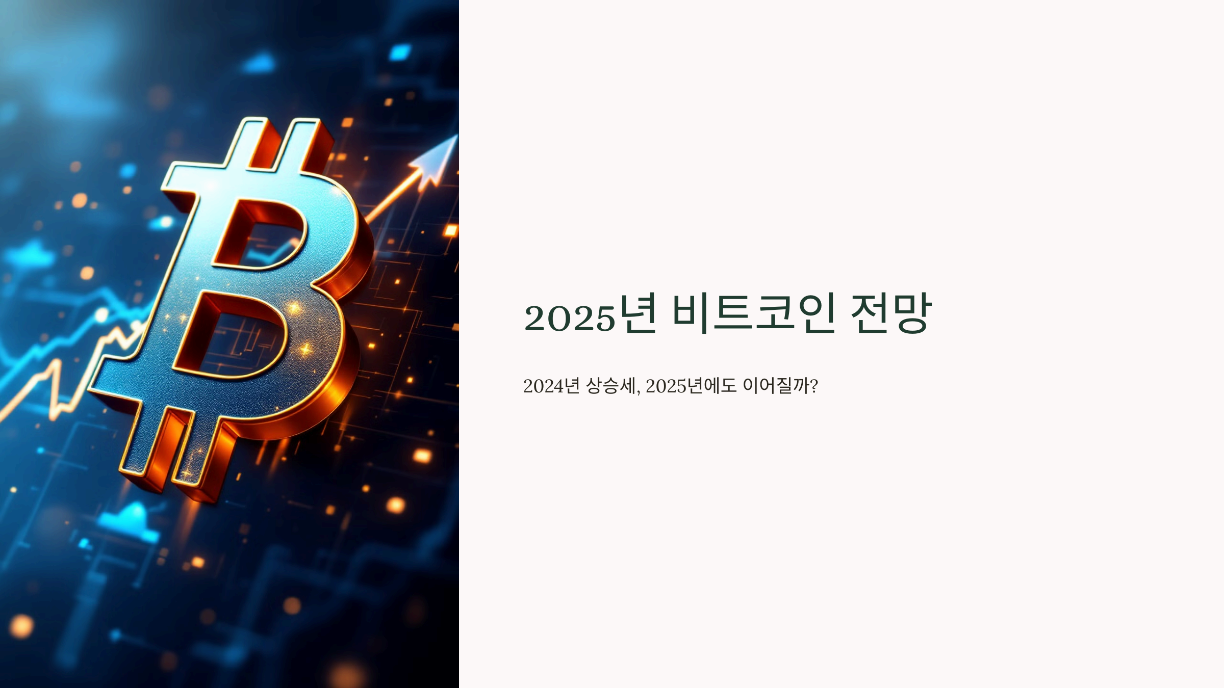 2025년 비트코인 전망!
