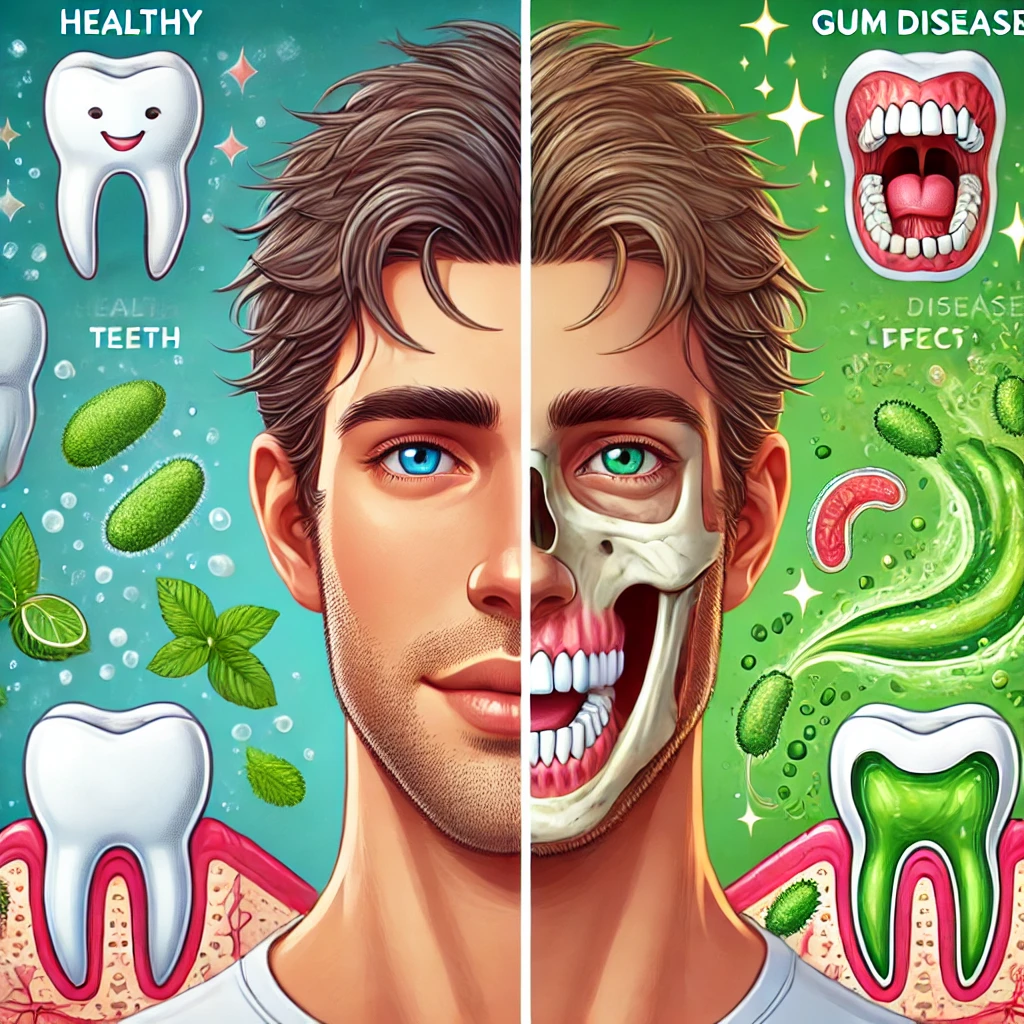 치아 건강과 입냄새: 충치, 잇몸병이 구취에 미치는 영향