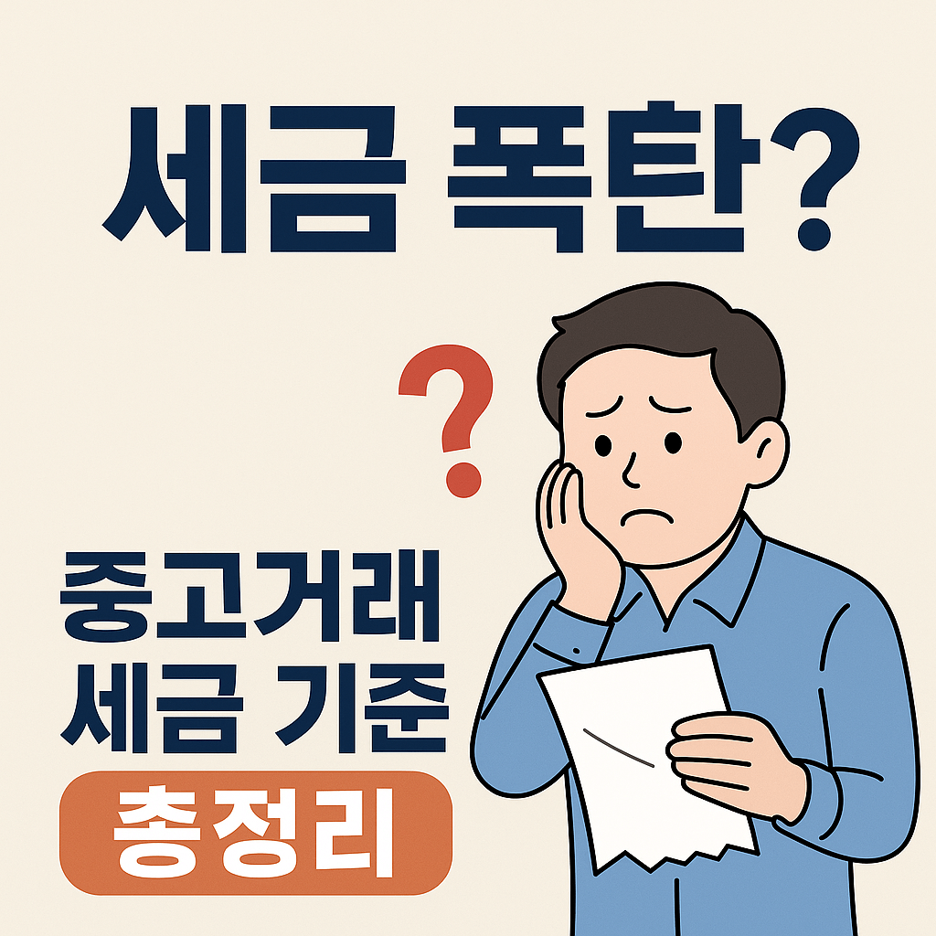 중고거래 세금기준