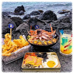 조각가 해물라면 바다보는날