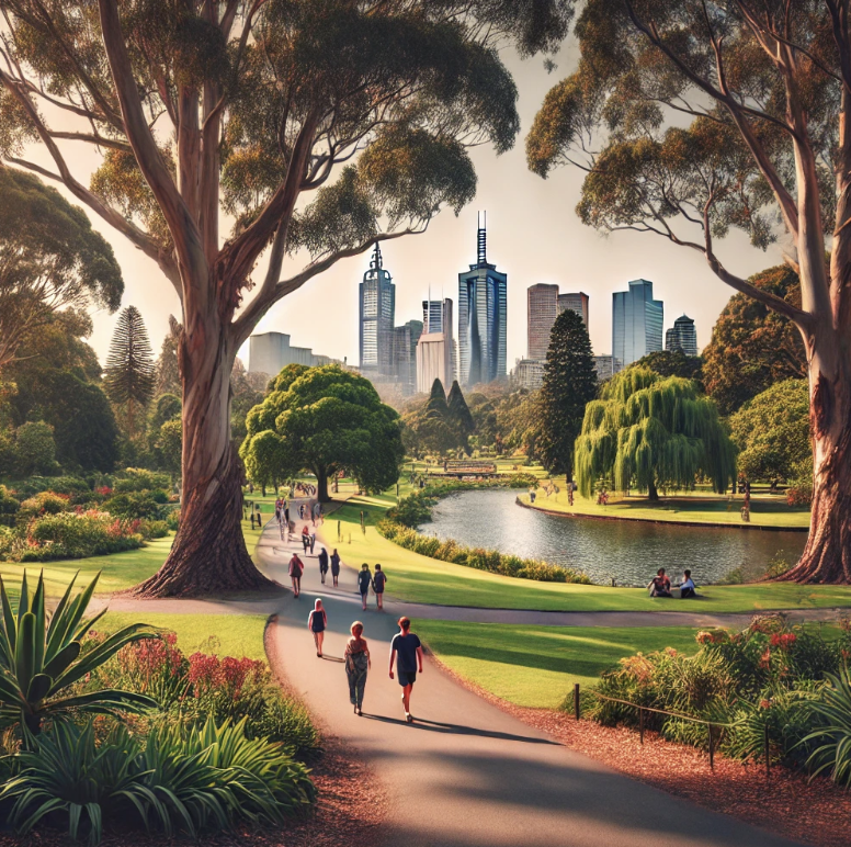 멜버른 공원 산책 코스 추천 – 도심 속 힐링