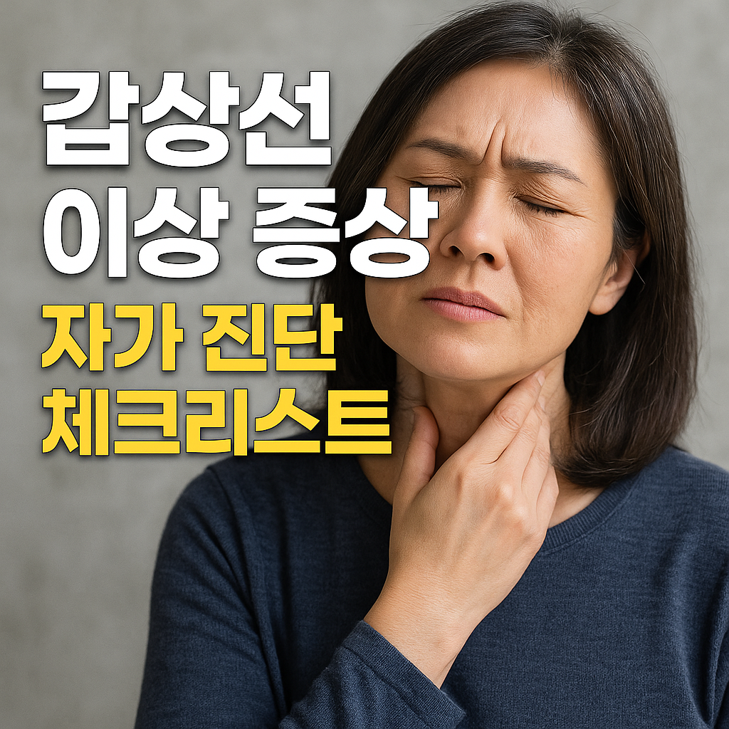 갑상선 이상증상
