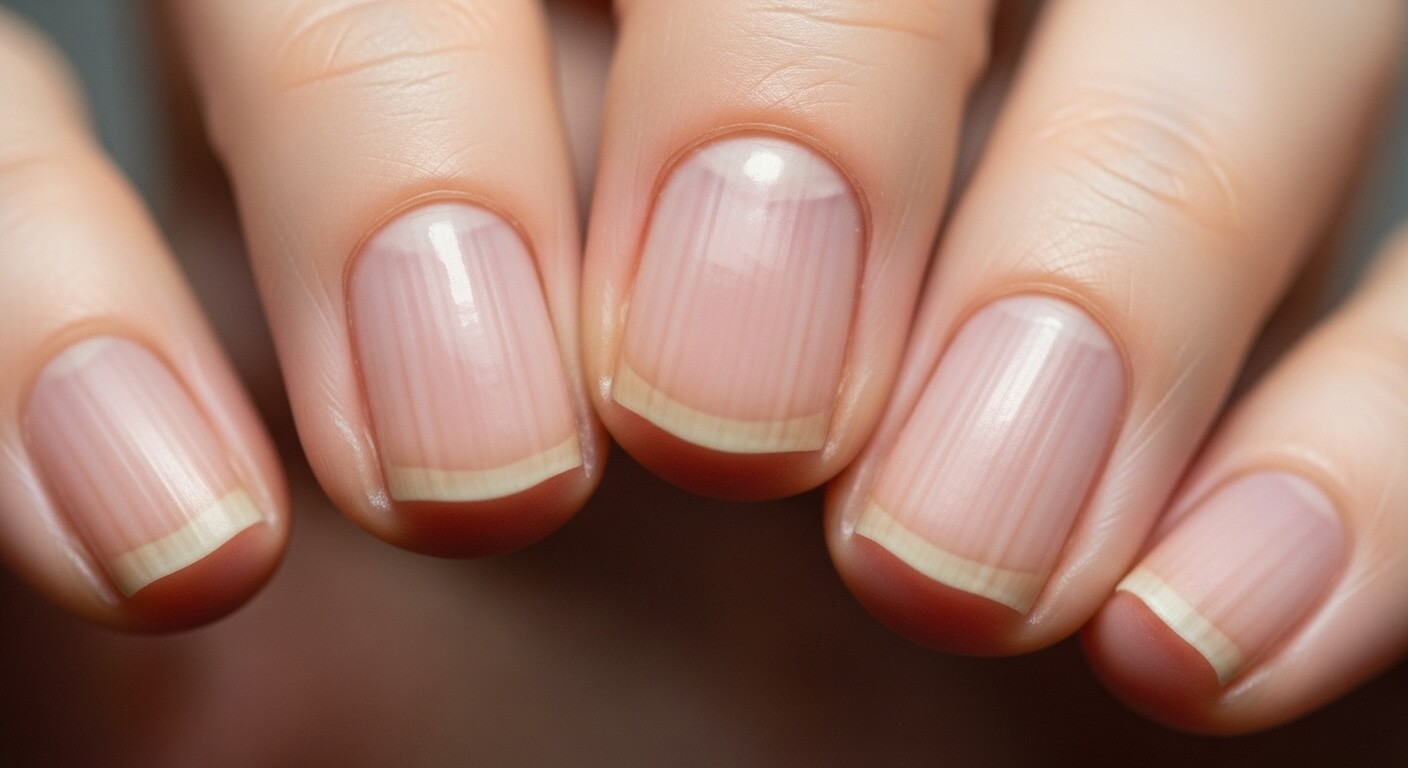 손톱에 세로줄이 생기는 이유