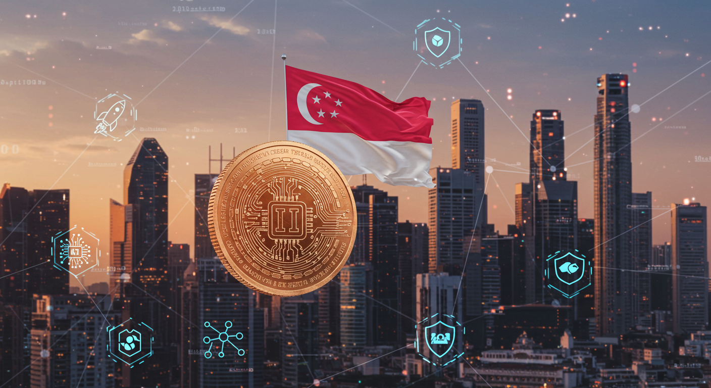 "싱가포르: 글로벌 허브를 지향하는 혁신형 규제"에 대한 이미지입니다.