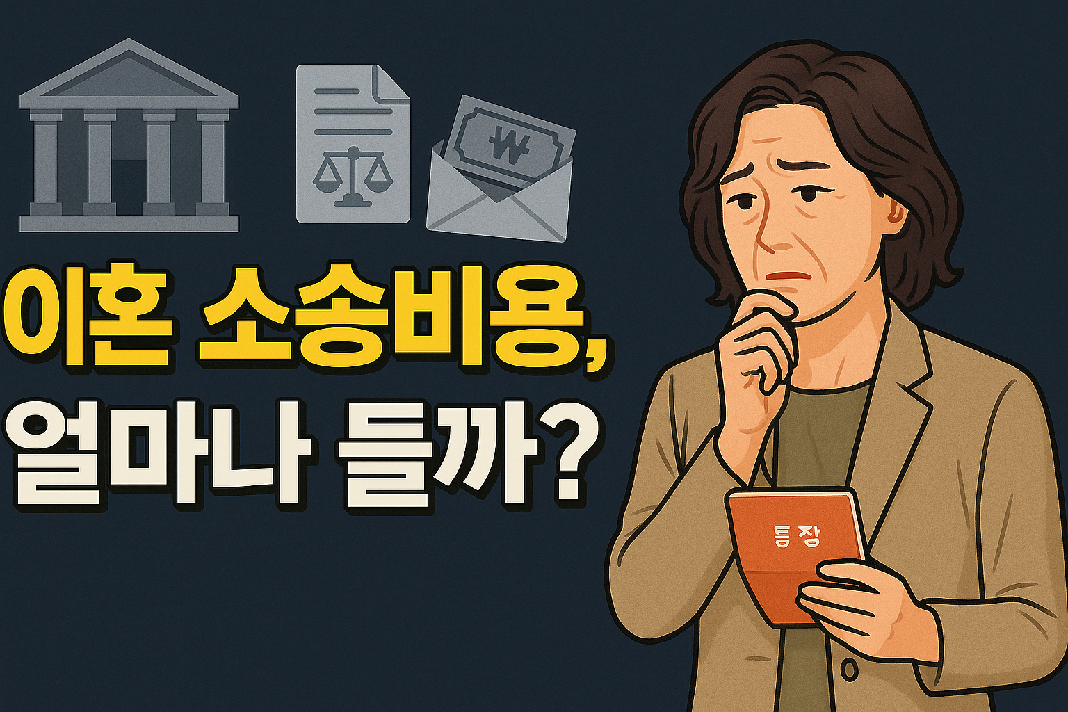 이혼 소송비용 얼마나 들까