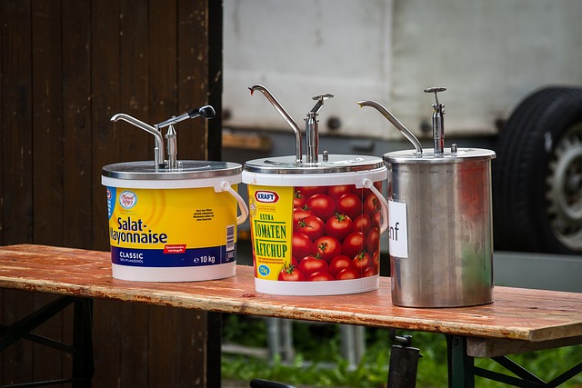 마요네즈_케첩_통