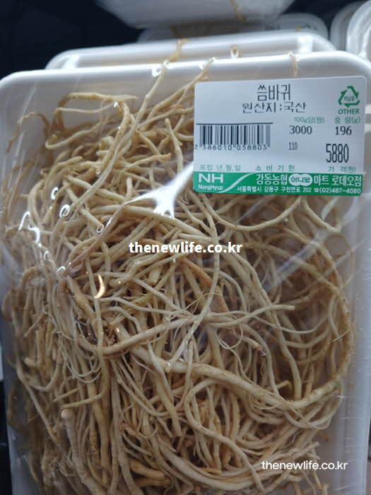 씀바귀 효능 음식 궁합