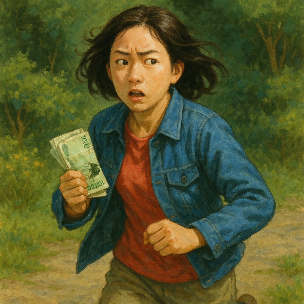 돈을 받고 도망가는 꿈