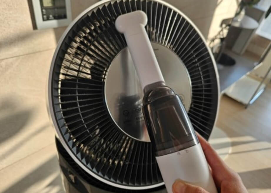 LG 퓨리케어 공기청정기 헤드 팬 청소
