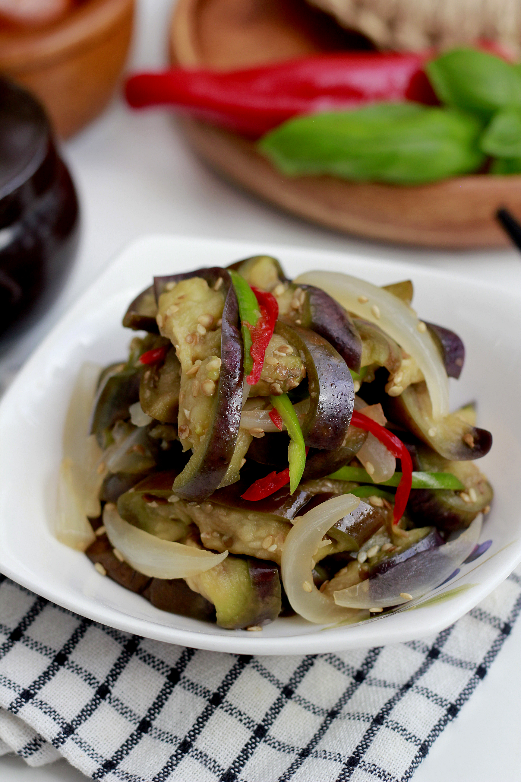 가지무침_찐가지나물무침