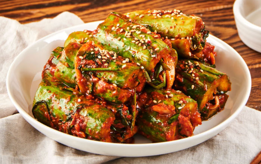 오이소박이의 아삭함, 절임 시간 비교