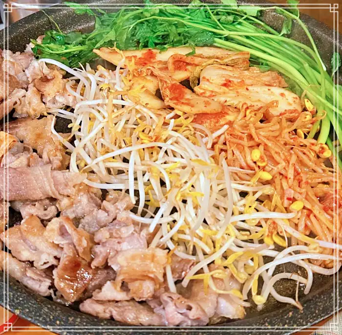 용산 남영 숙대입구 맛집 미나리 삼겹살, 냉삼