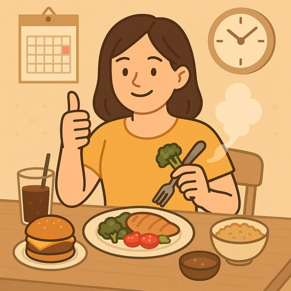 요요 없이 유지하는 주말 식단 루틴/gpt