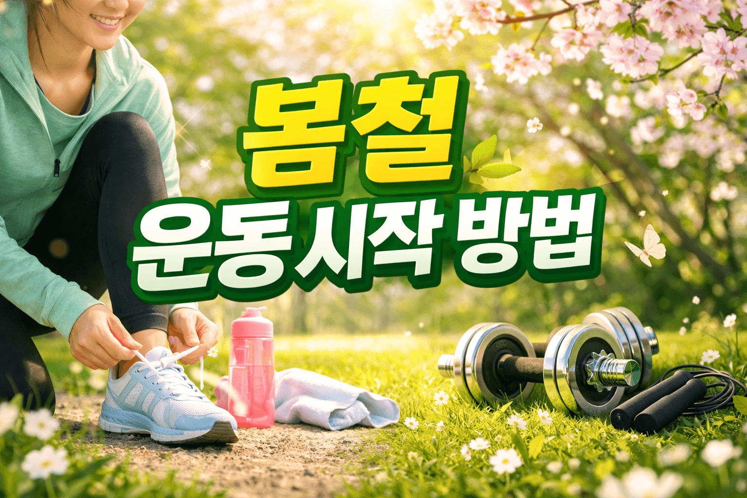 봄철 운동 시작 방법 총정리: 건강하게 시작하는 팁
