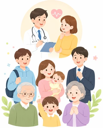 국가건강검진 대상자 기준 확인 모습1