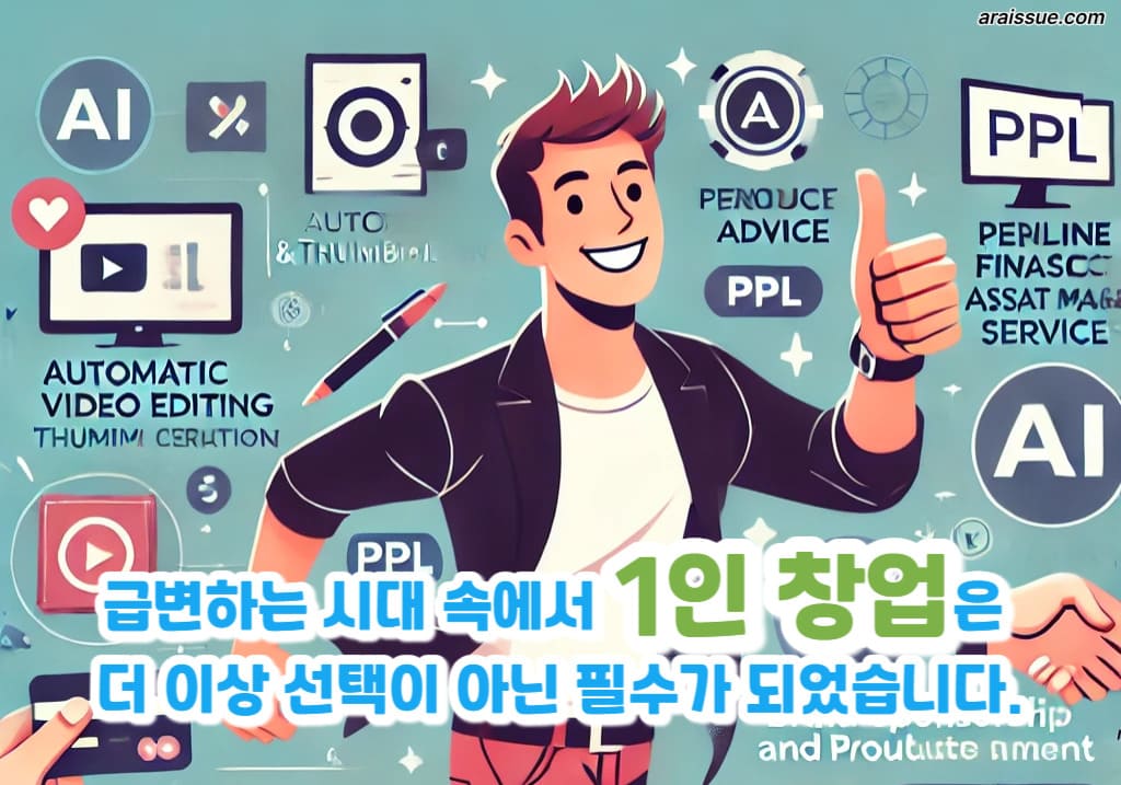 급변하는 시대 속에서 1인 창업은 더 이상 선택이 아닌 필수가 되었습니다.