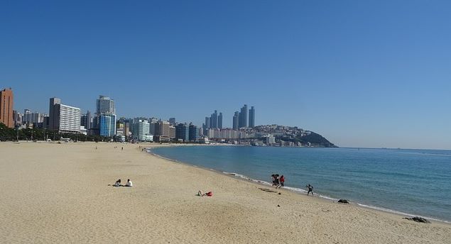 국내 대표 해수욕장 해운대