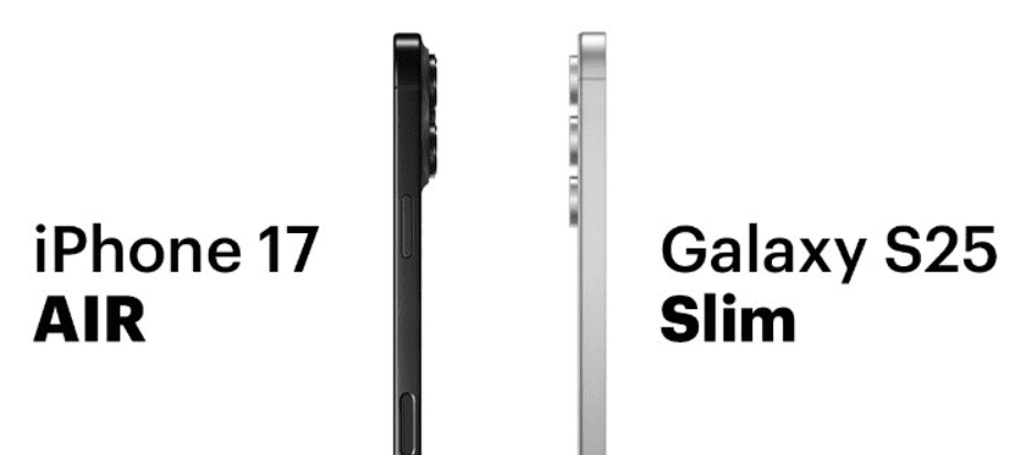 초슬림폰-S25엣지-아이폰17에어