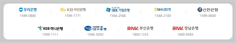 청년주택드림청약통장 취급은행