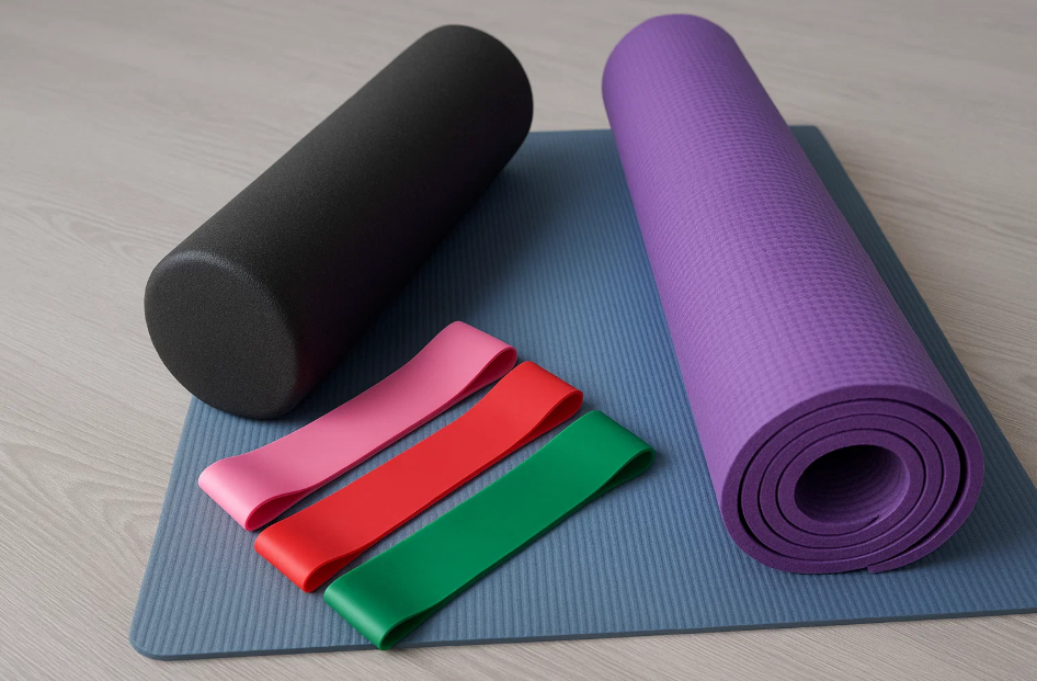 홈트레이닝 용품 사진