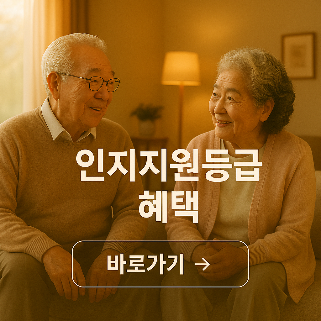 인지지원등급 혜택