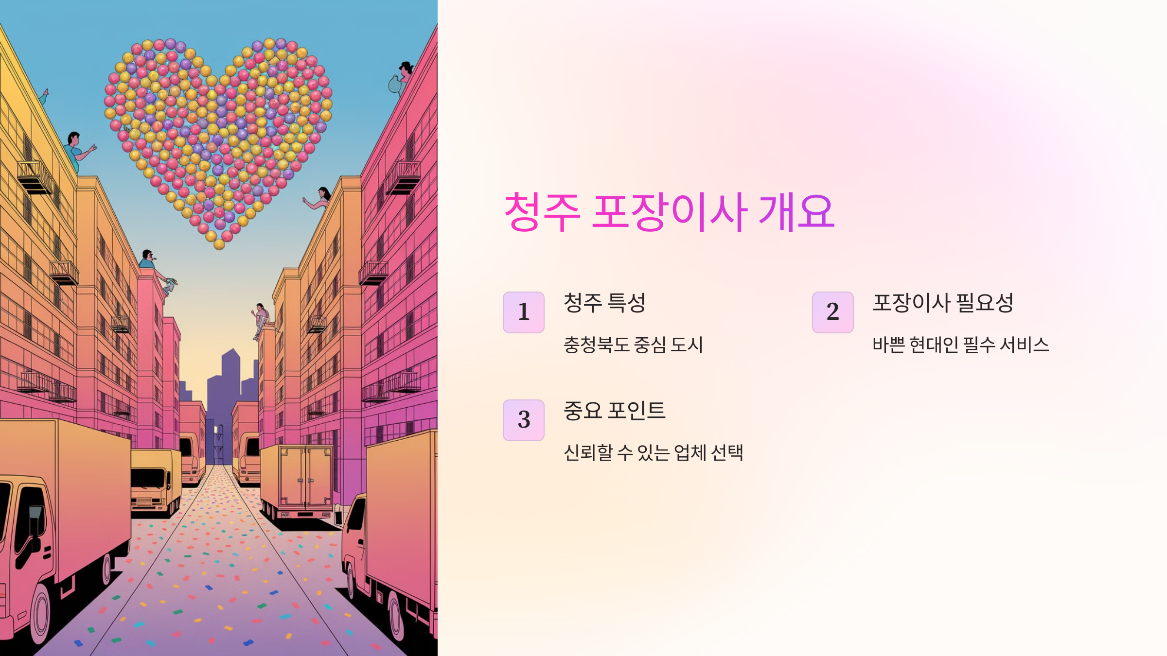 청주 포장이사 개요