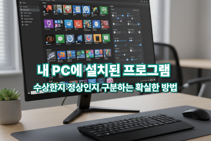 수상한 프로그램인지 정상 프로그램인지 구분하는 방법 대표 이미지