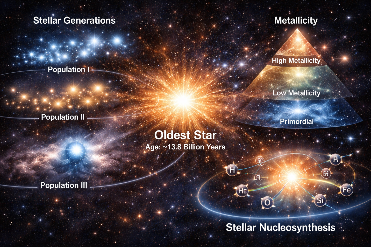 우주에서 가장 오래 된 별