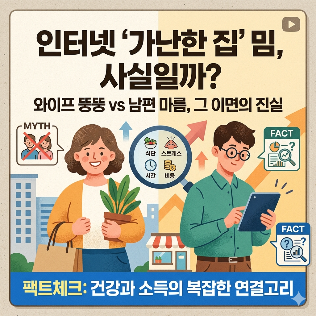 가난한 집 특징
