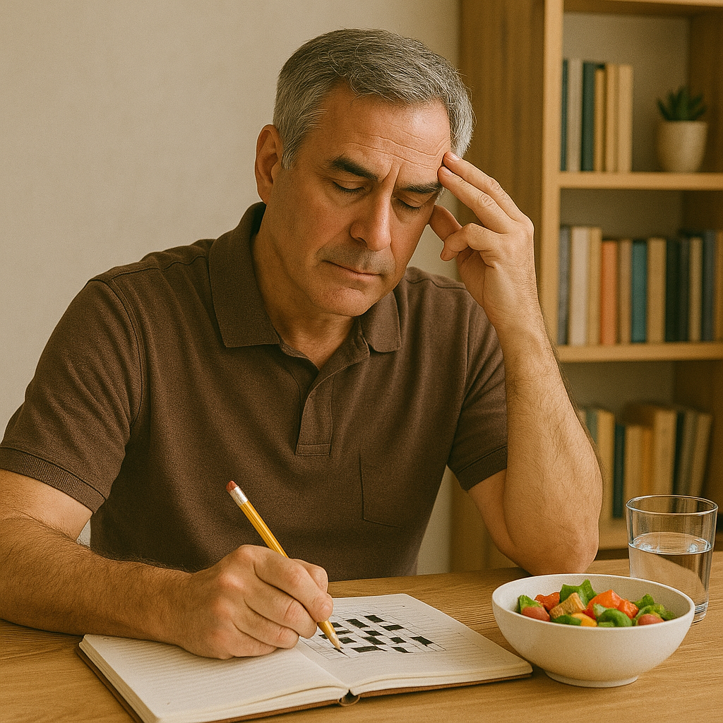중년기 기억력 감퇴 예방 방법 (기억력저하, 뇌건강, 인지저하예방)