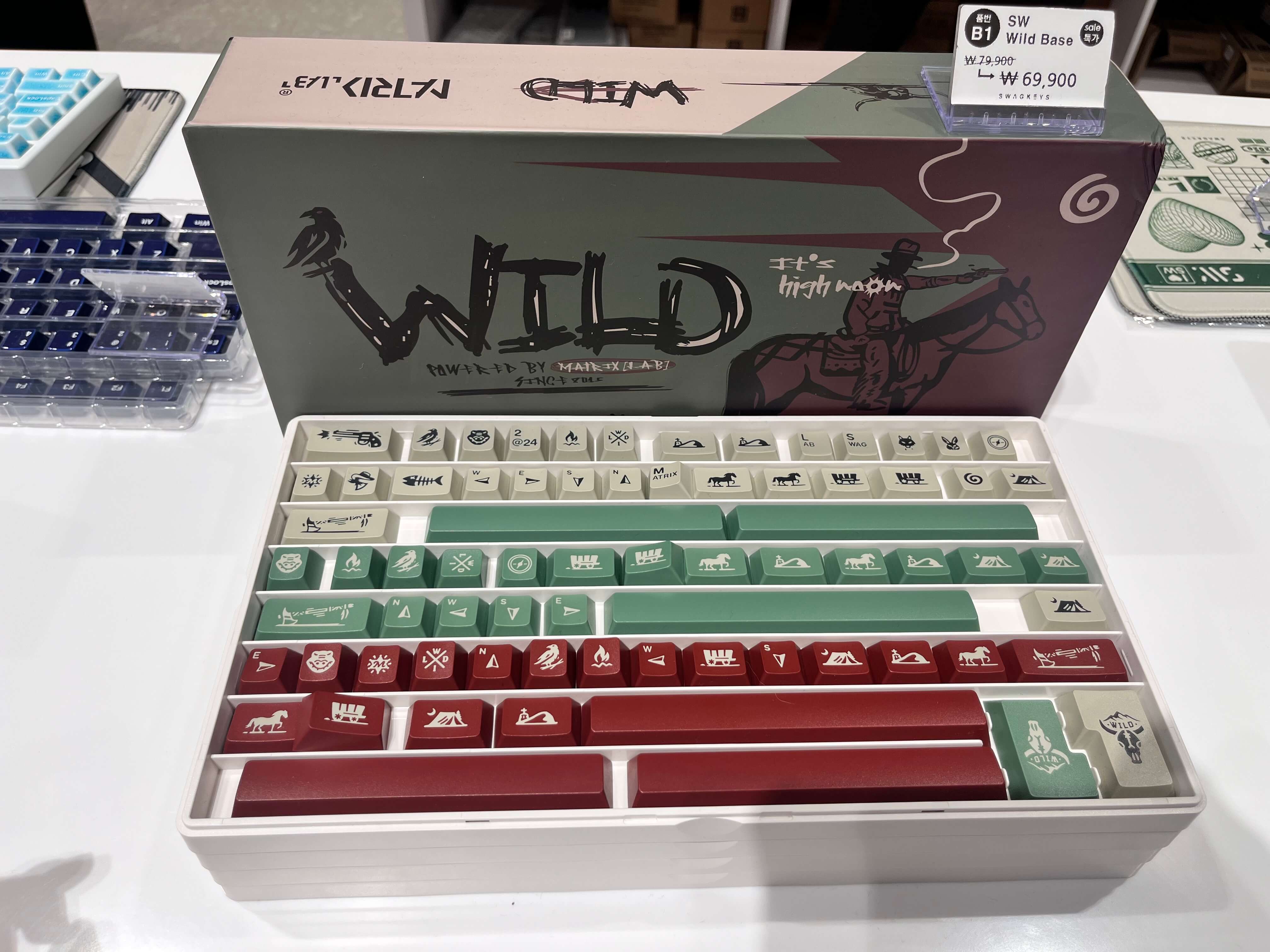 용산 아이파크몰 도파민 스테이션 키보드 스웨그키 팝업스토어