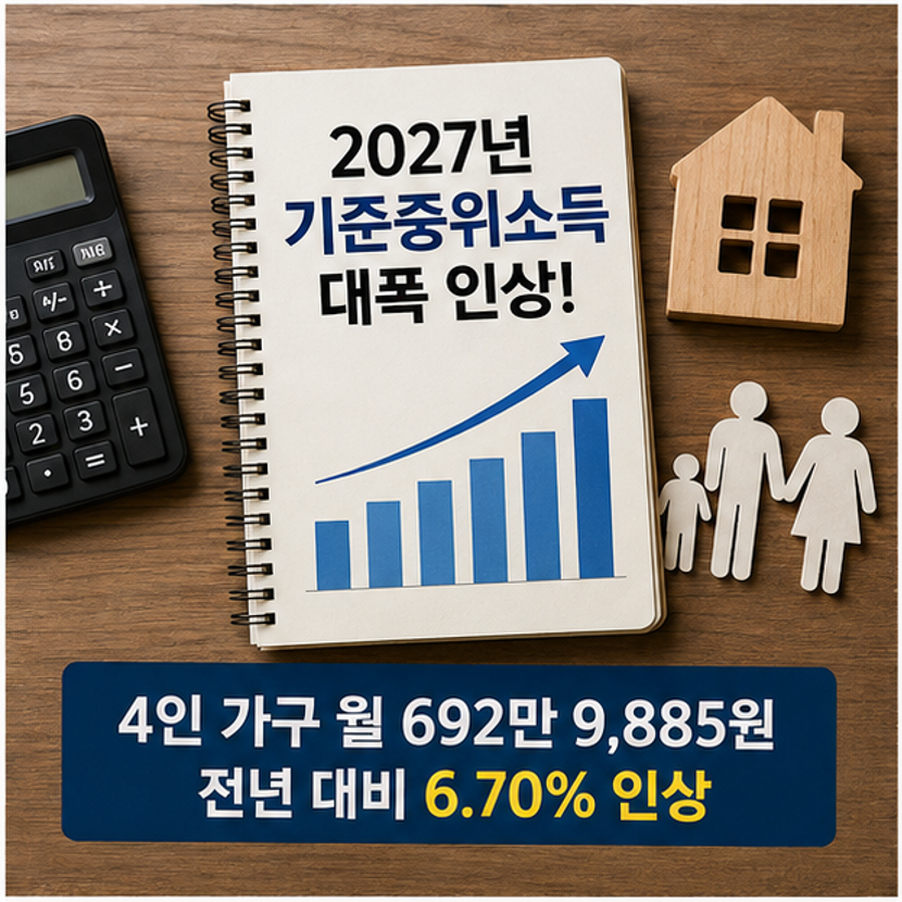 "202년 기준중위소득 6.7% 오르면 생계비는 얼마나 더 받을까?" - 자격요건, 실수령액, 신청방법, 필요서류 등 완벽 정리