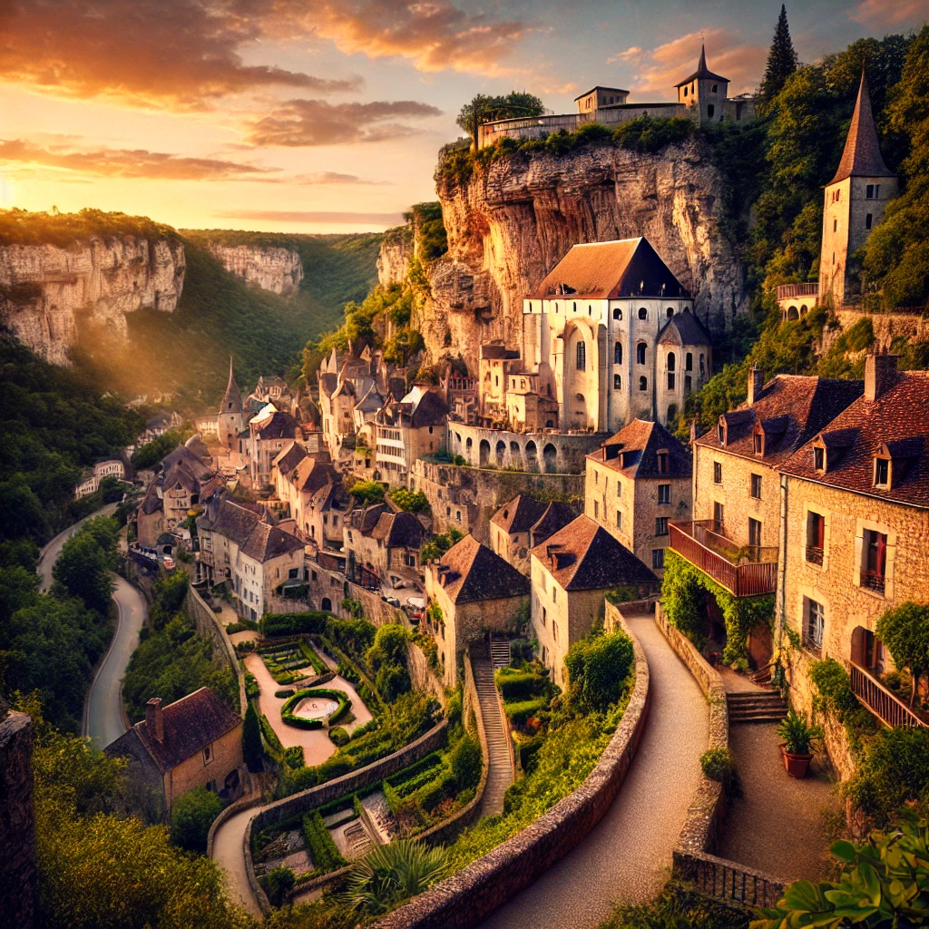 숨겨진 유럽마을 - 4. 프랑스 로카마두르: 절벽 위의 중세 마을
