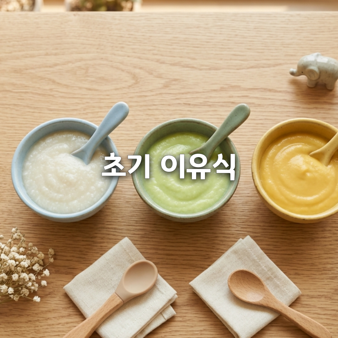 🥣 초기 이유식 언제부터 일정표부터 메뉴까지 한 번에 정리