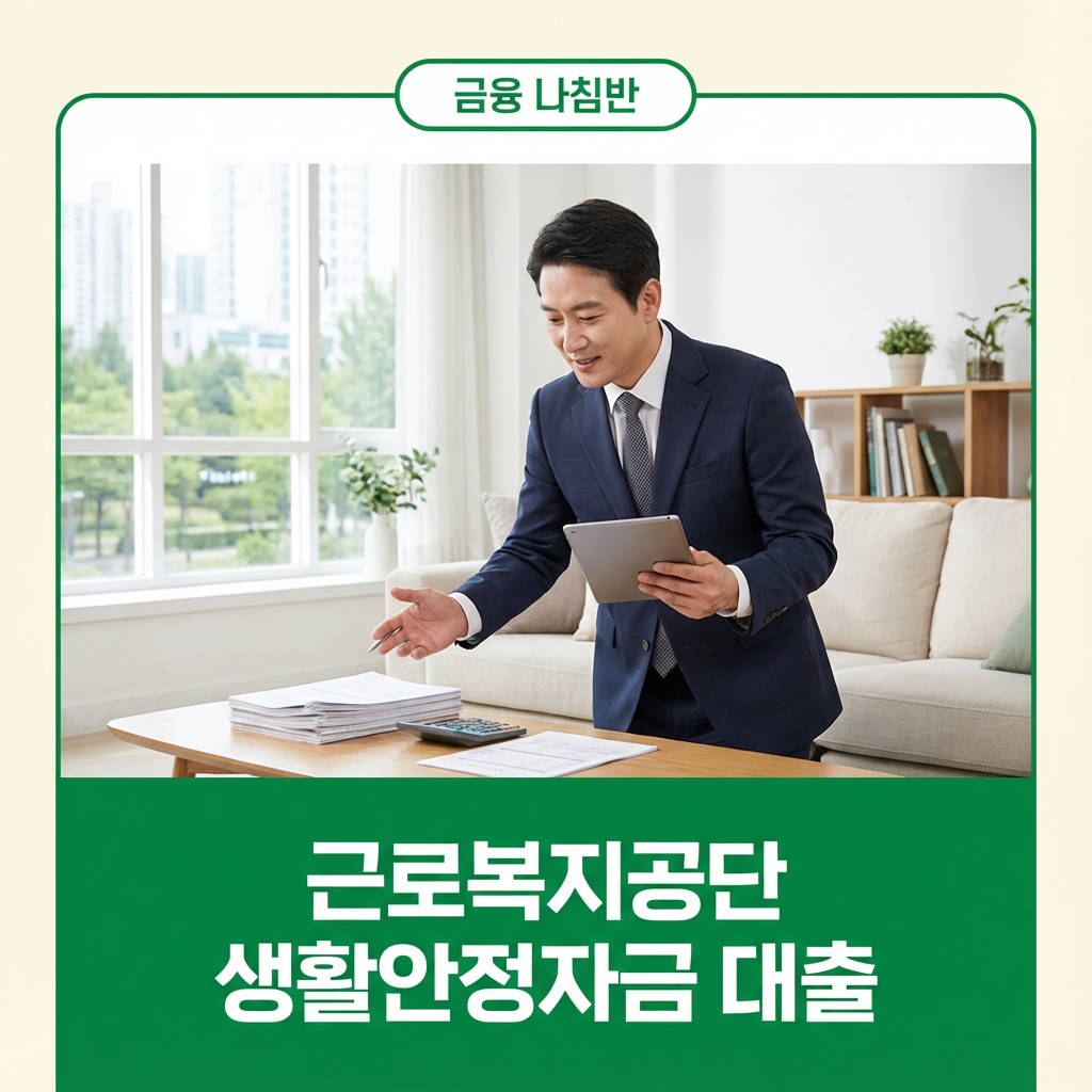 근로복지공단 생활안정자금 대출 01