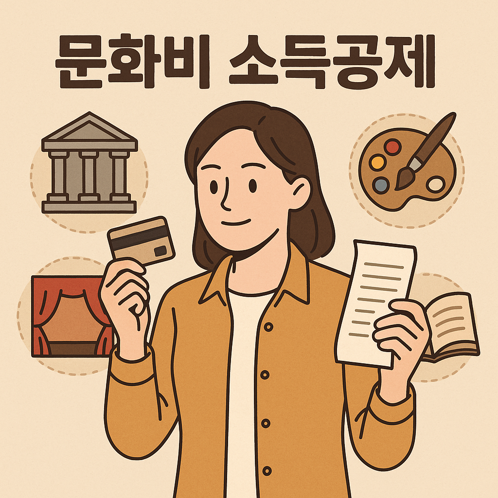 문화비 소득공제 관련 사진