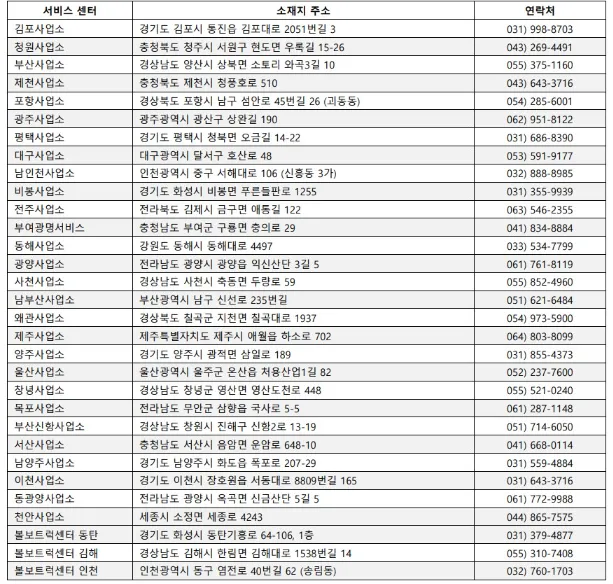볼보트럭 서비스센터