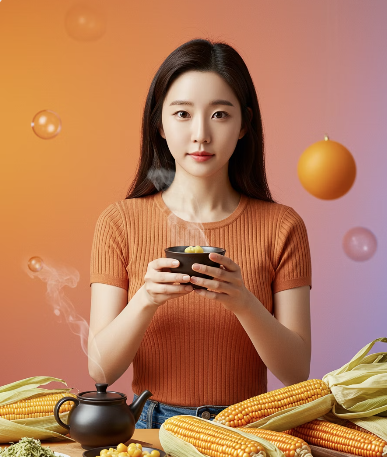 여름이면 생각나는 구수한 그 차&amp;#44; 옥수수수염차