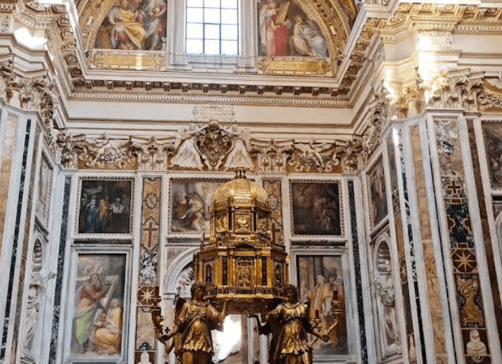 산타마리아 마조레 대성전 내부2