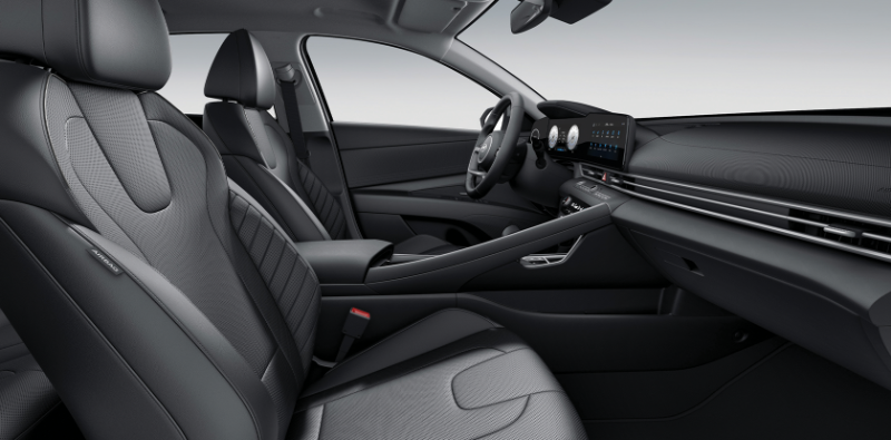 아반떼 하이브리드 실내 컬러