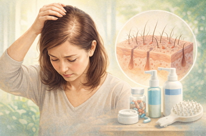 여성 탈모 두피 관리