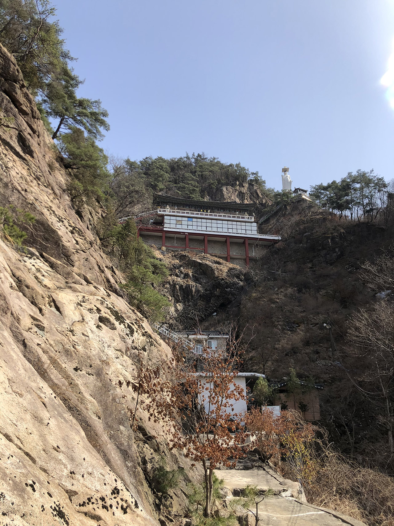 금룡사 도착