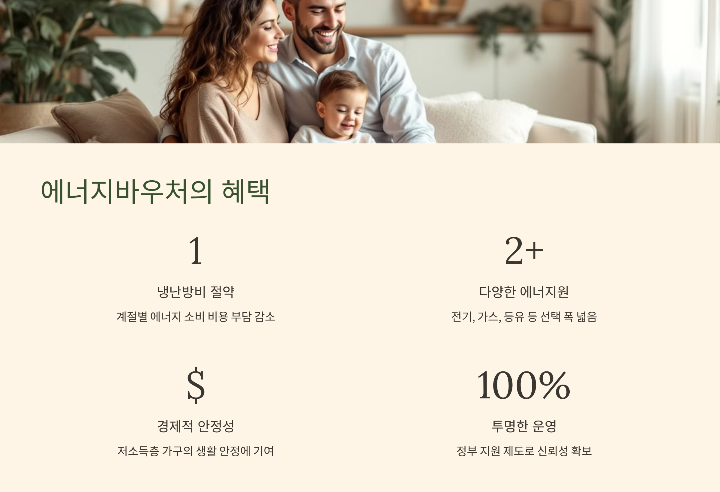 에너지바우처의 혜택