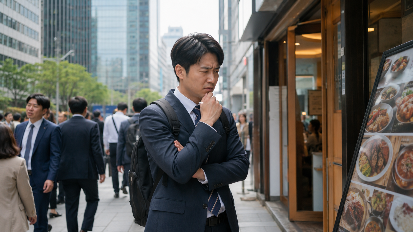 점심값이 오르면 약속은 어떻게 줄어들까