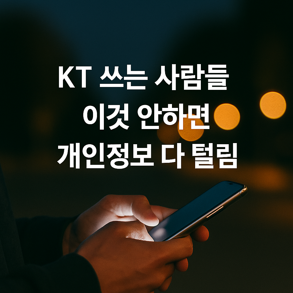 유심보호서비스로 개인정보 지키는 방법