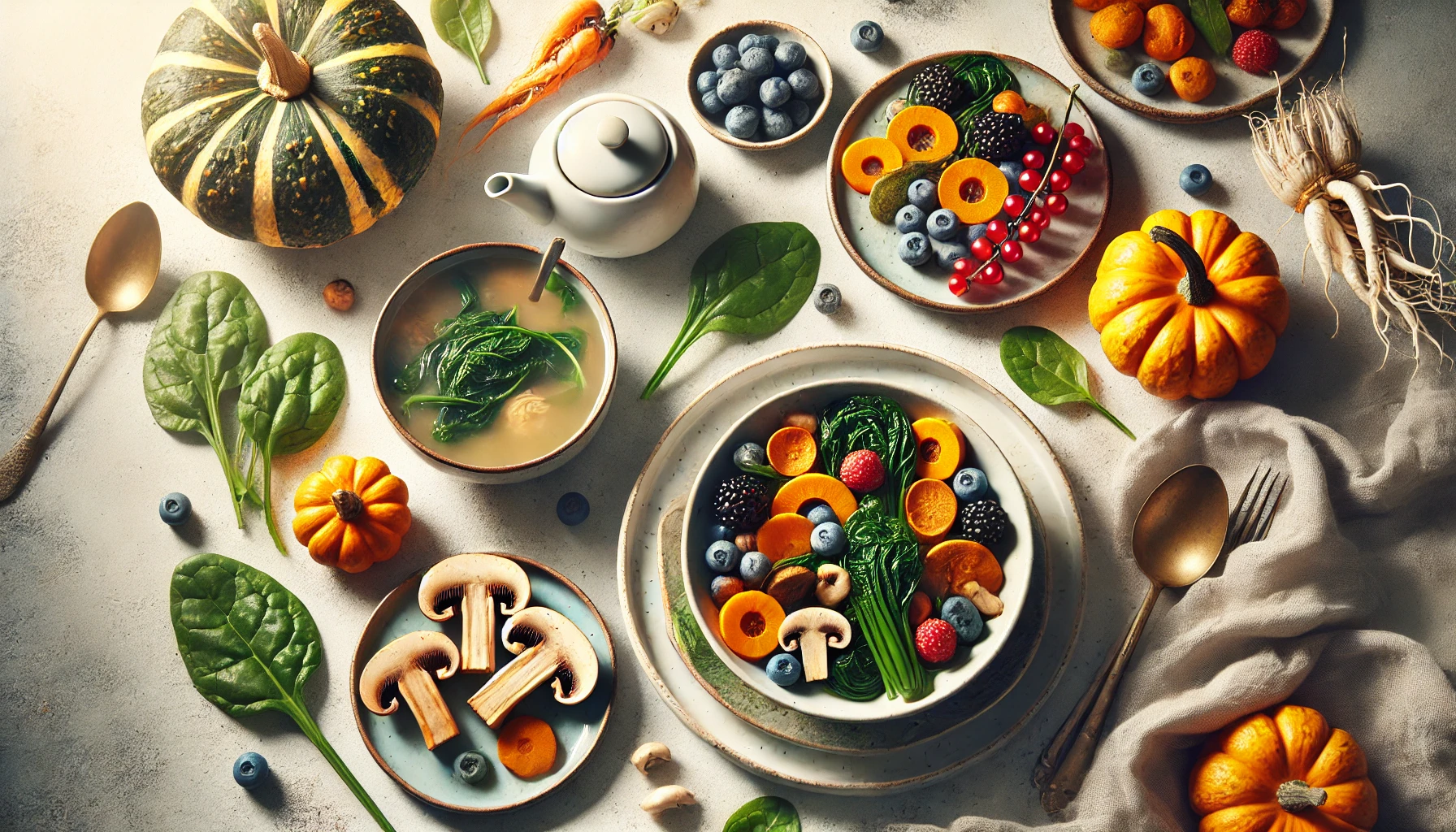 계절별 면역력 강화 식사